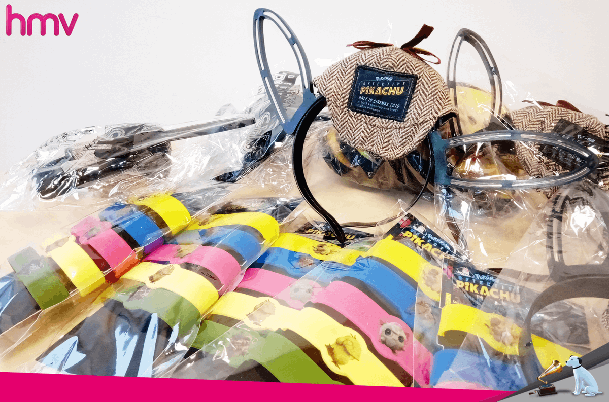hmvtweets's tweet photo. To celebrate the release of #DetectivePikachu we're offering the chance to win some fantastic Pika Pika merch! Simply RT and tell us your favourite pokemon with a GIF before 23:59pm on 23 May. And be sure to check out our amazing Pokemon offers in-store now! https://t.co/V6Vabwur4M