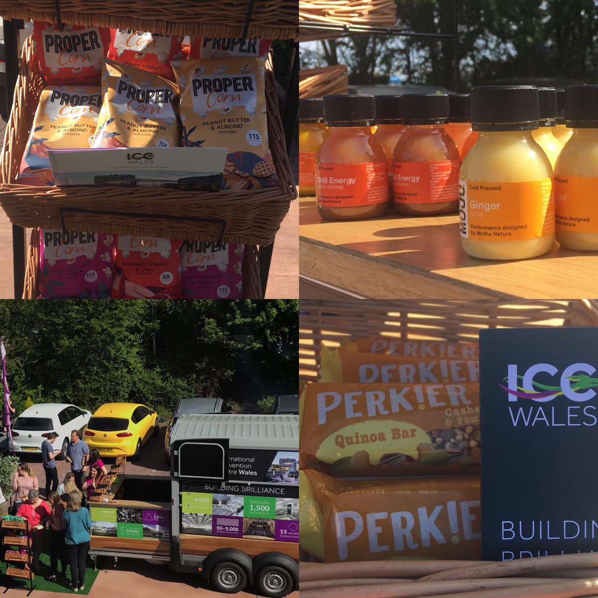 ICCWales's tweet photo. #ICContheroad
Weβve had a lovely morning sharing these healthy treats with @thebsava @BSAVA_Angharad that should set you all up for the day! #wellbeing #leadtheway https://t.co/EMXS5KZIsb