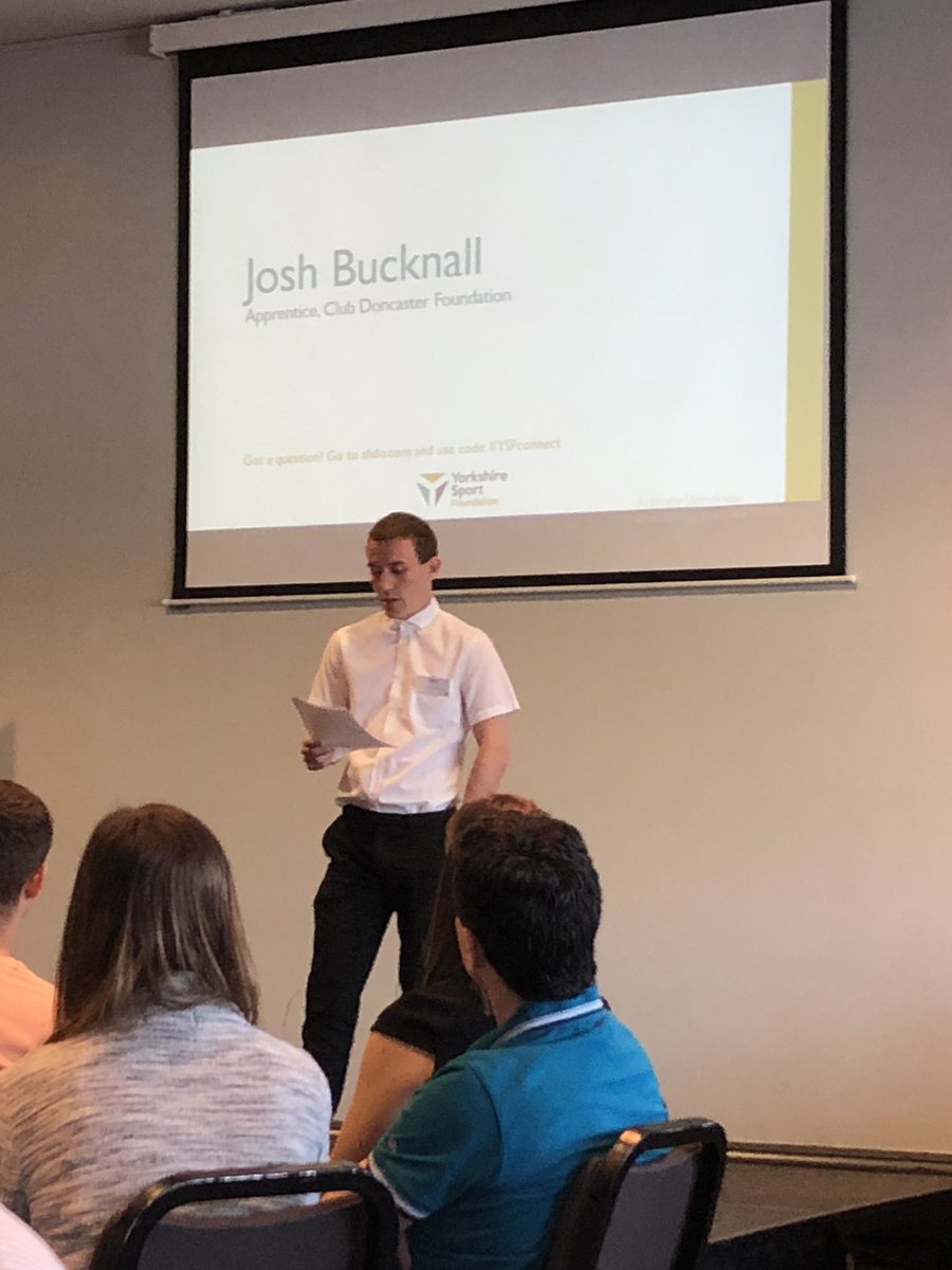 Activfirstltd's tweet photo. Great account of his experience as an #apprenticeship @ClubDFoundation well done Josh. @YorkshireSport #ysfconnect https://t.co/wfv0muNIvf