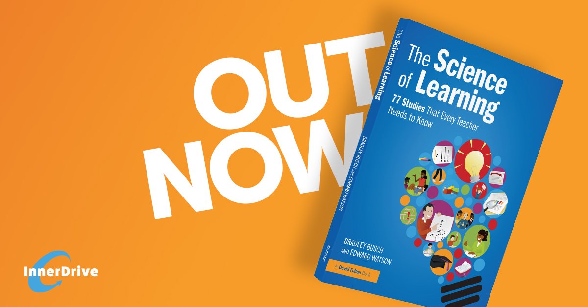 Inner_Drive's tweet image. So much research around teaching - but so little time to go through it all!
#TheScienceOfLearning has 77 studies and classroom application tips to improve your teaching - all in one book. 📘
Find out more: thescienceoflearning.org.uk