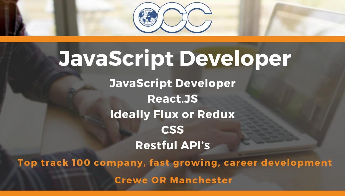 OCCITJOBS's tweet photo. Lorraine is currently looking for a JavaScript Developer for a North West based client, fast growing company. 
For more information please get in touch or call Lorraine on 01270 621183 #TopTrack100Company #Flux #Redux #RestfulAPI #CSS #JavaScript #Developer #JavaScriptDeveloper https://t.co/zRNHRw2hXy