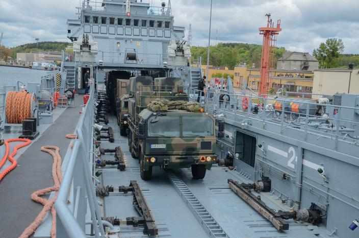 MON_GOV_PL's tweet image. Do kraju wróciły pododdziały Morskiej Jednostki Rakietowej, które brały udział w międzynarodowym ćwiczeniu #SpringStorm2019. Manewry odbyły się na  poligonach w Estonii. Dla najmłodszej jednostki Marynarki Wojennej RP było to pierwsze sojusznicze ćwiczenie poza granicami kraju.