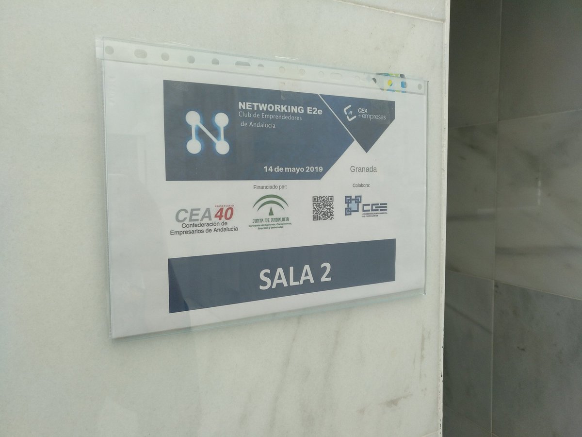 CGE_Granada's tweet photo. El Networking que celebramos hoy en la CGE se enmarca en el proyecto de Fomento de la Cultura Emprendedora y el Autoempleo CEA+Empresas, financiado por la Consejería de Economía, Conocimiento, Empresas y Universidad.
#MasEmpresas #NetworkingCGE https://t.co/7UJ87iLkaI