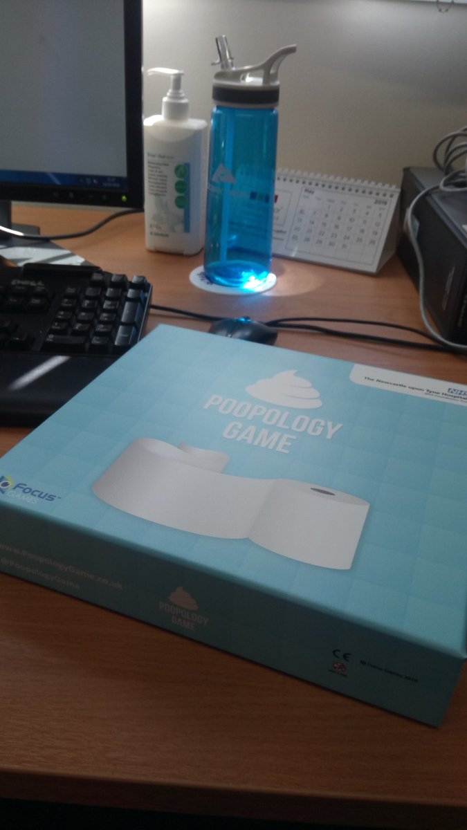 BowelGirl's tweet photo. It's here! Thank you so much @PoopologyGame. Can't wait to try it out!!! #breakingthepootaboo #diarrhoea https://t.co/1hRQB89msH