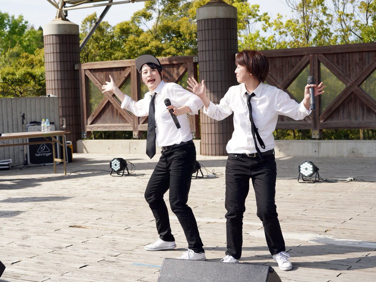 Alfa_seven3's tweet image. 2019.5.5 福井アイドルパークinあわら
※まおさんの号令により撮禁解除
＃HIP2
＃せのしすたぁ