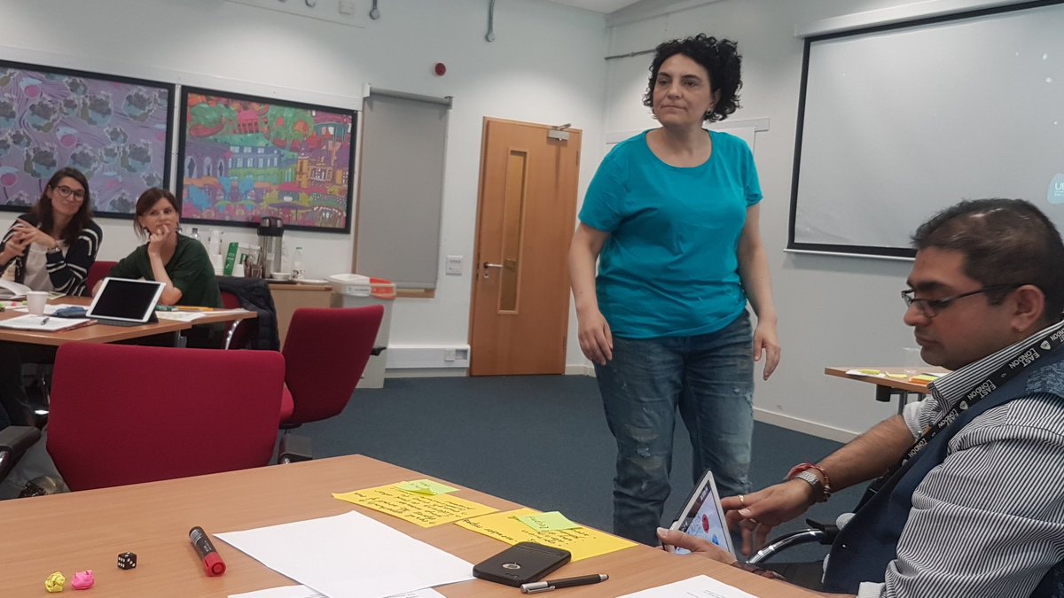 MYS_project_eu's tweet photo. Day 2 of our #MYS-projectmeeting in #London starts with a helpful creative session from Adina (from CCD #Bucurest 🇷🇴) about #classroom #management.
#social #inclusion
@EUErasmusPlus https://t.co/XVrrwuLpSM