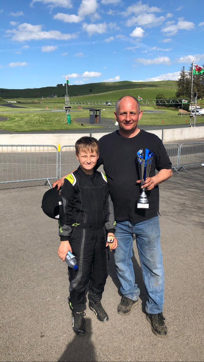 ArchieHeron's tweet photo. Round 2 @ricciardoseries @gygkarting had my first ever podium 2nd , what a lovely place to get it , lovely track and a great series , roll on round 3 just hope I can keep momentum going . https://t.co/yfxIXnK1cx