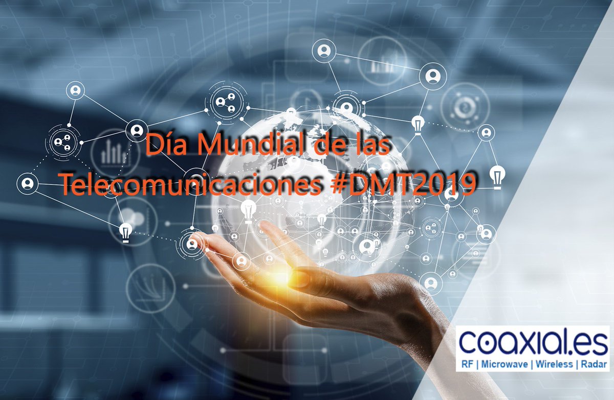 Día Mundial de las Telecomunicaciones
#DMT2019 #17mayo #RF #microwave #wireless #radar #coaxial #cable #conector #LowPIM #cablescoaxiales #mobile #telefonía #teleco #5G #technology #tech #communications #nextgen #towertech #IoT #amkbg <a href="/amkbg_/">RF | Microwave | Wireless | Radar | Fibra Óptica</a>
