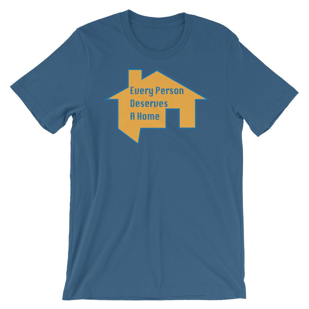 DMVimprints's tweet photo. Buy an EVERY PERSON DESERVES A HOME t-shirt (front and back print) to support @projectplase and their work addressing homelessness. 10% of each shirt price is donated to support their work. Order yours at https://t.co/pTnEY5UIxF. #Stophomelessness #DMVimprints #Baltimore #DMV https://t.co/scAAfi4oFE