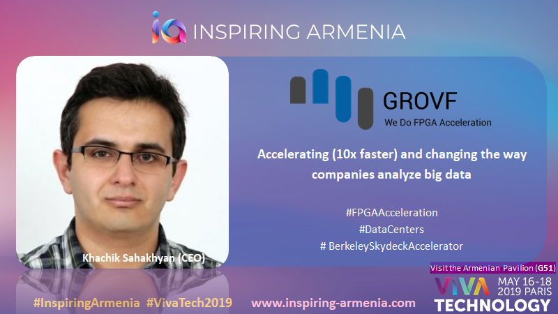 InspiringArm's tweet image. @Grovf1 accelerates x10 big data analytics! #NextGenerationComputing #AI
🤝Meet 10 amazing #startups and ecosystem leaders in @VivaTech (16-18 May)
🚀More : inspiring-armenia.com
#InspiringArmenia #VivaTech2019