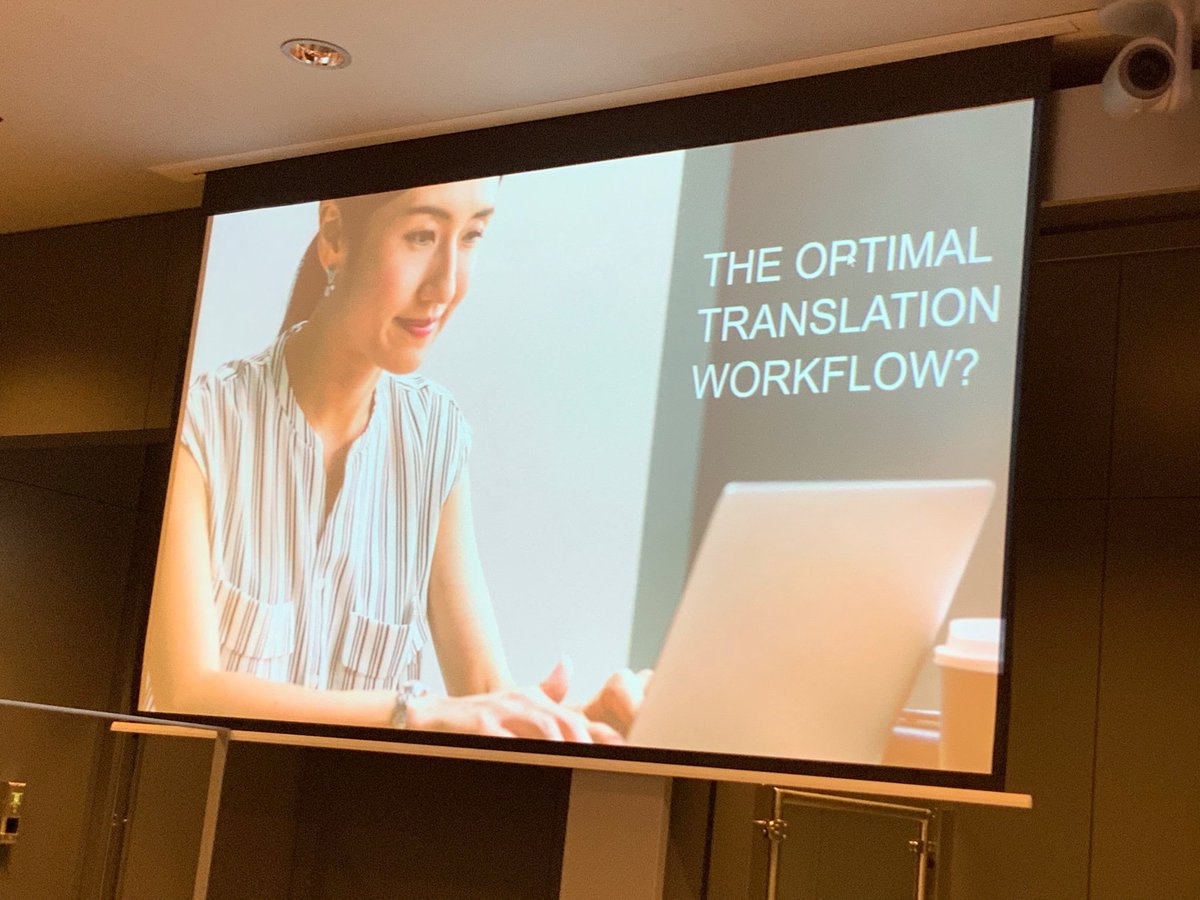 <a href="/ResearchUGent/">Ghent University Research</a> comparing human translation and #NMT and pointing out that we will react differently to quality of translated text if we know whether it comes from a #human or a #machine. #JIAMCATT2019 <a href="/Jiamcatt2/">JIAMCATT 2024</a>