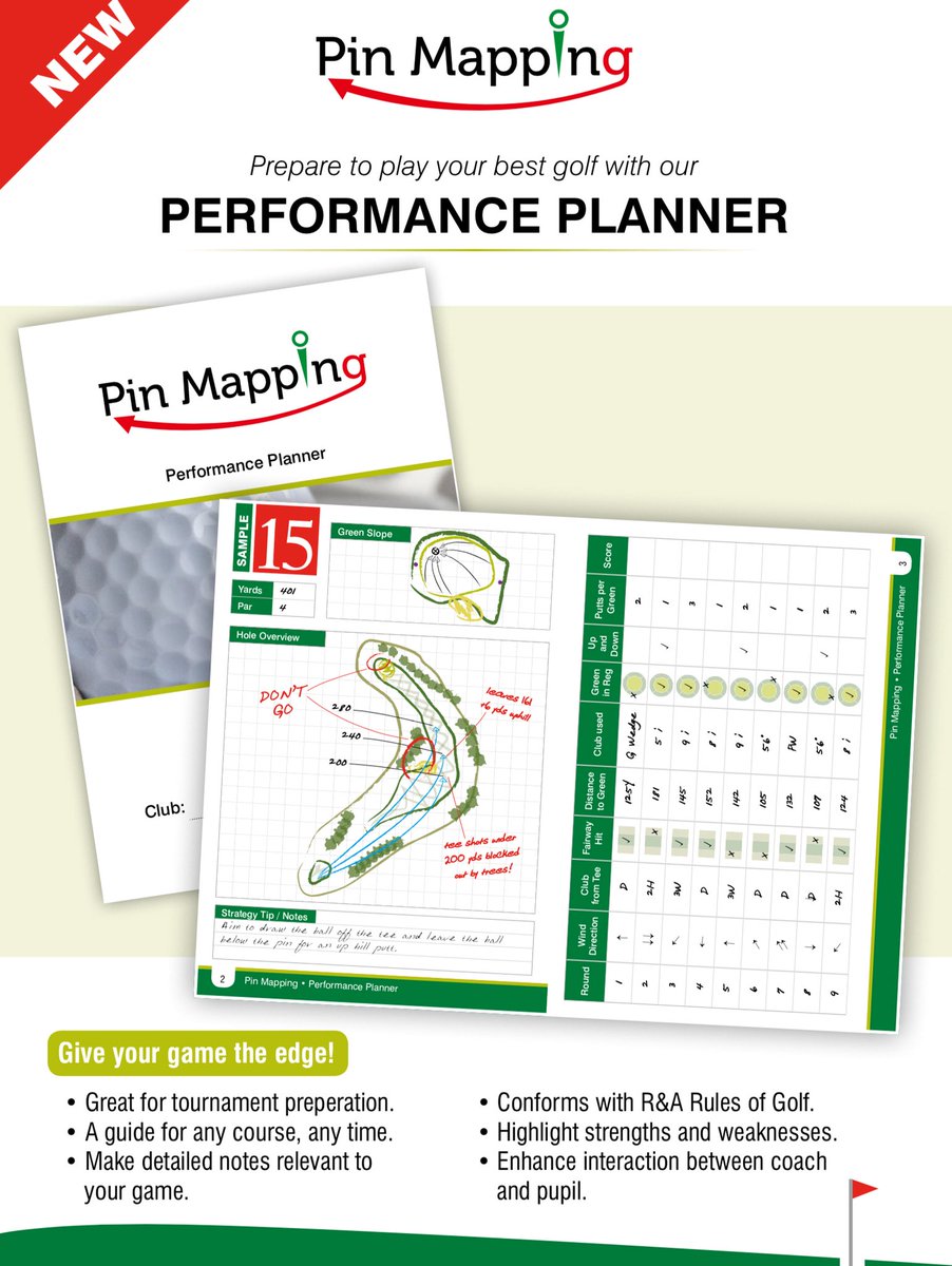 PinMapping_golf's tweet image. A Look at @gower_ellie ‘s course strategy notes for the tough 16th hole @CountyLouthGC whilst completing in the Women’s British Amateur last week!
Great notes Ellie 👍
#Preparation #PerformancePlanner #GamePlan #LinksGolf