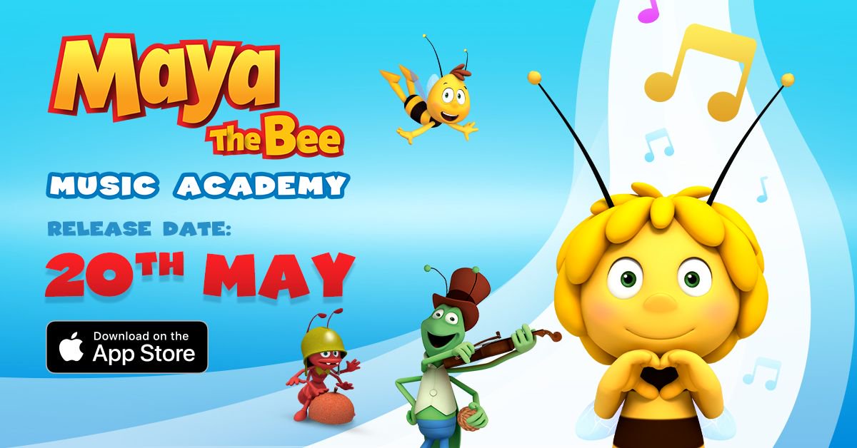 BoomBitGames's tweet photo. Maya the Bee🐝: Music🎶 Academy ➡️ Appstore on May 2️⃣0️⃣th: World🌍 Bee🐝 Day❗️
Create music🎼 with Maya❗️
For kids aged 3️⃣➕, developed in collaboration with professional musicians🎤 and educational experts🏫.
#BoomBit #gamedev #gaming #android #ios #mobilegame https://t.co/2znVSLOl89