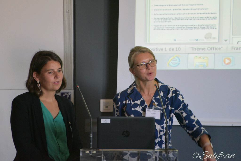 salefran's tweet photo. Maladies Rares: Journée paramédicale organisée par la @Fimarad à l' @InstitutImagine #paris 
Prise en charge paramédicale "ville": freins &amp; leviers
Dr Edith Gatbois pédiatre &amp; Flavie Anquetil puéricultrice.
Intervention du SESSAD APF 
#fimarad #journeeparamedicale #maladiesrares https://t.co/pTVIw9NOhD