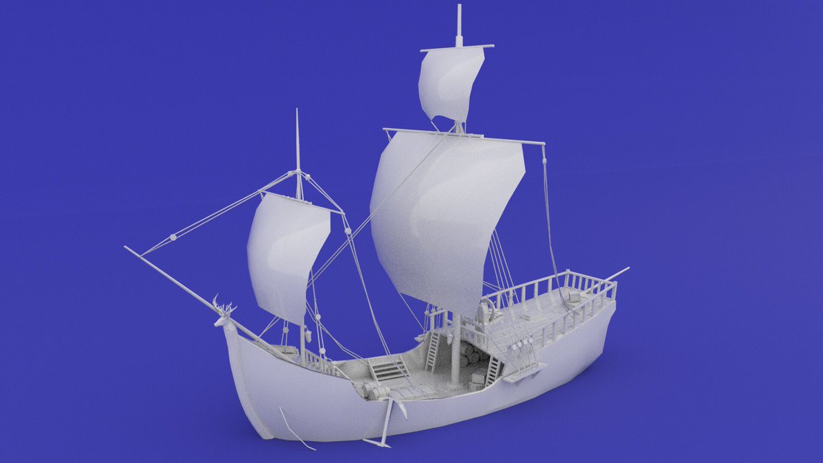 joshuapayneart's tweet photo. Ancient Greek inspired Ship. This has been modelled for my upcoming short film ‘Pandora’ #jtwpanimation #3dmodelling #3danimation #greekship #anicentgreekship https://t.co/qzn7XHhMSW