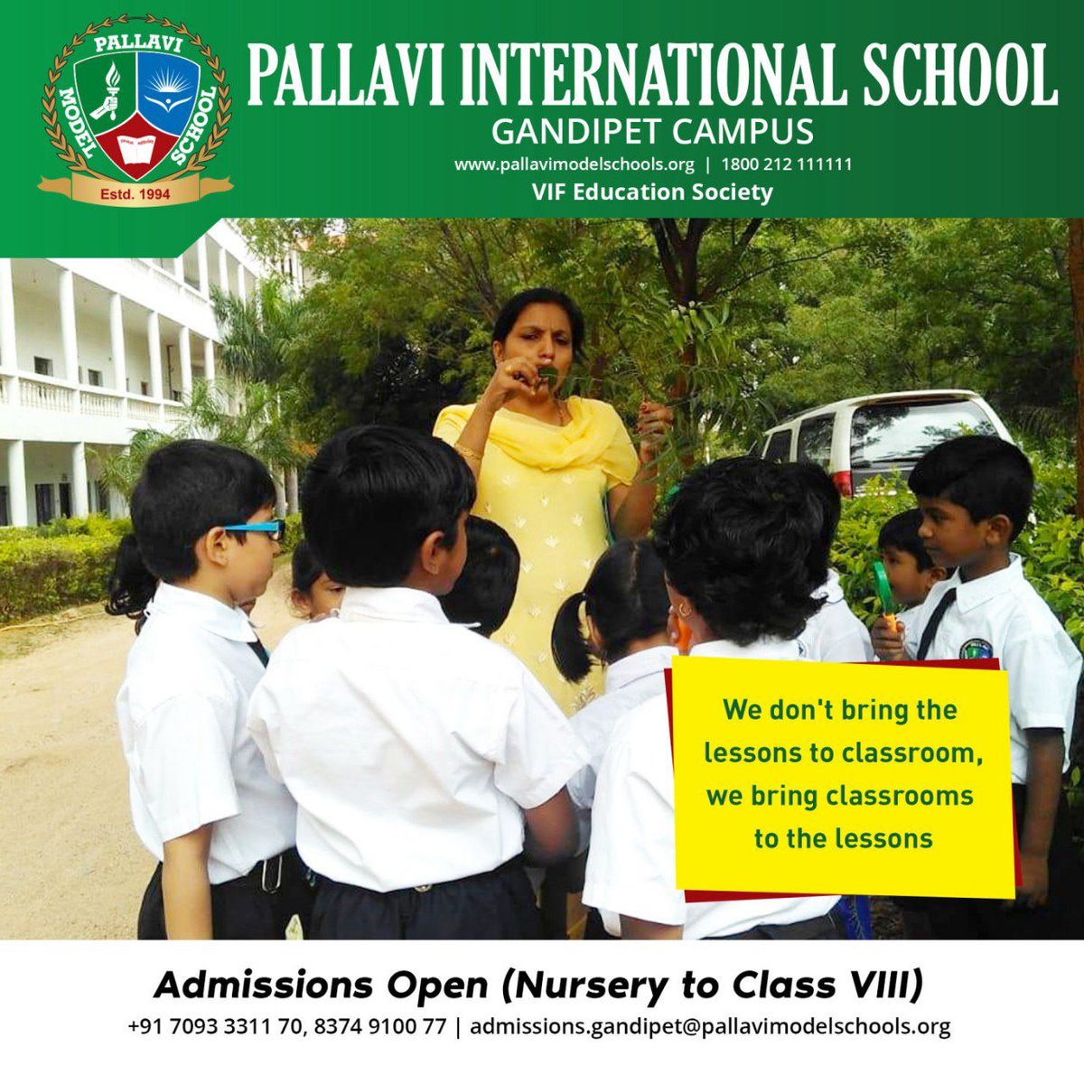 Admissions open (Nursery to 8th class). 
#Admissionsopen  #bestschoolinhyderabad #internnationaschool