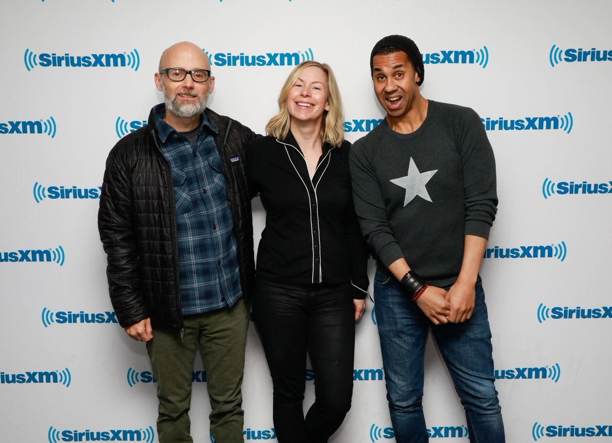 TrunkNationSXM's tweet photo. Today on #Feedback -- @TheNotoriousNIK and @LoriMajewski chat with #Moby @thelittleidiot about his new book #ThenItFellApart, the 20th anniversary of his album #Play, and the friendships he's made with other musicians throughout his career! https://t.co/hSxYrMeMhk