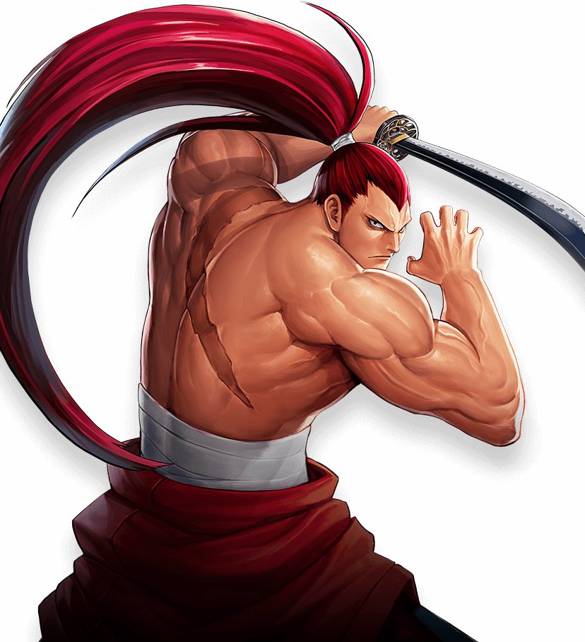 ⛩ New Samurai Shodown character artwork from KOF: All Star. #SNK