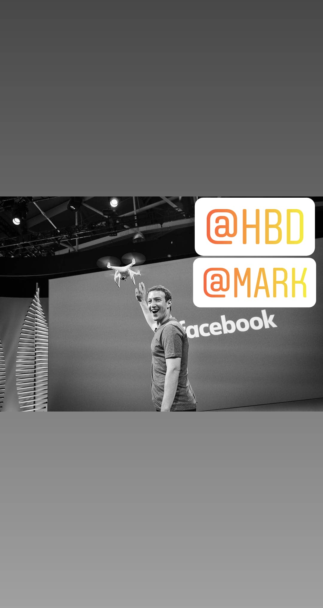 Happy birthday Mark Zuckerberg 