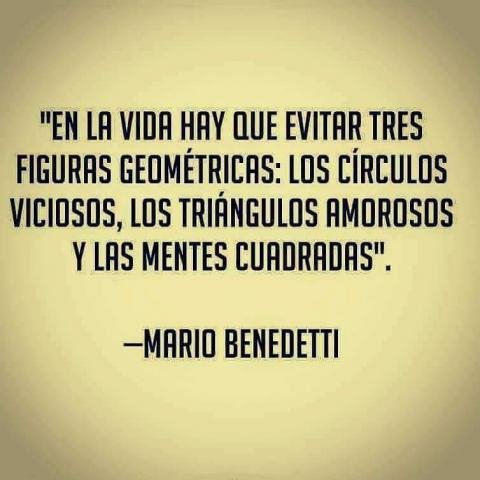 Frase Mario Benedetti vía @SonRefexiones