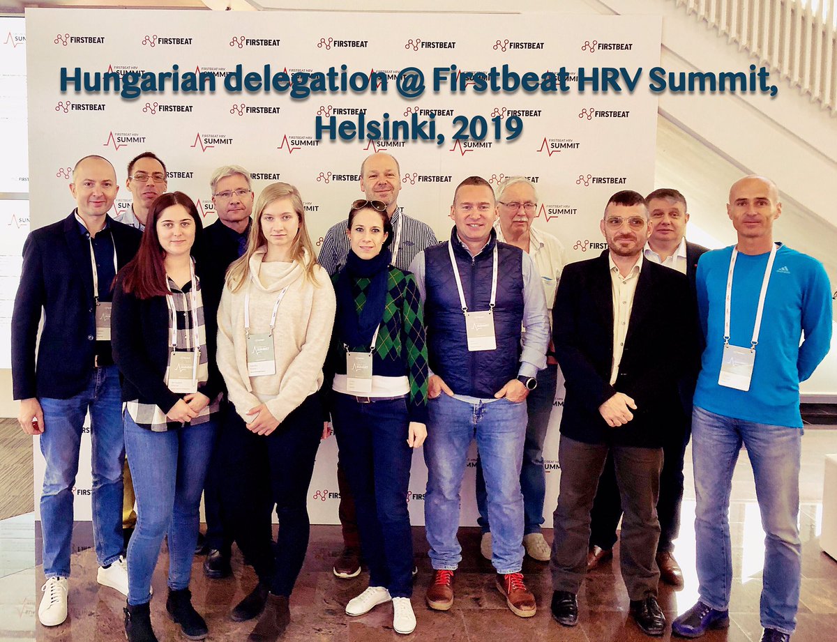 fusion_vital's tweet photo. Hungarian delegation #hrvsummit #Helsinki #firstbeat #fusionvital @zoltan1kun https://t.co/laZpZEj8nn