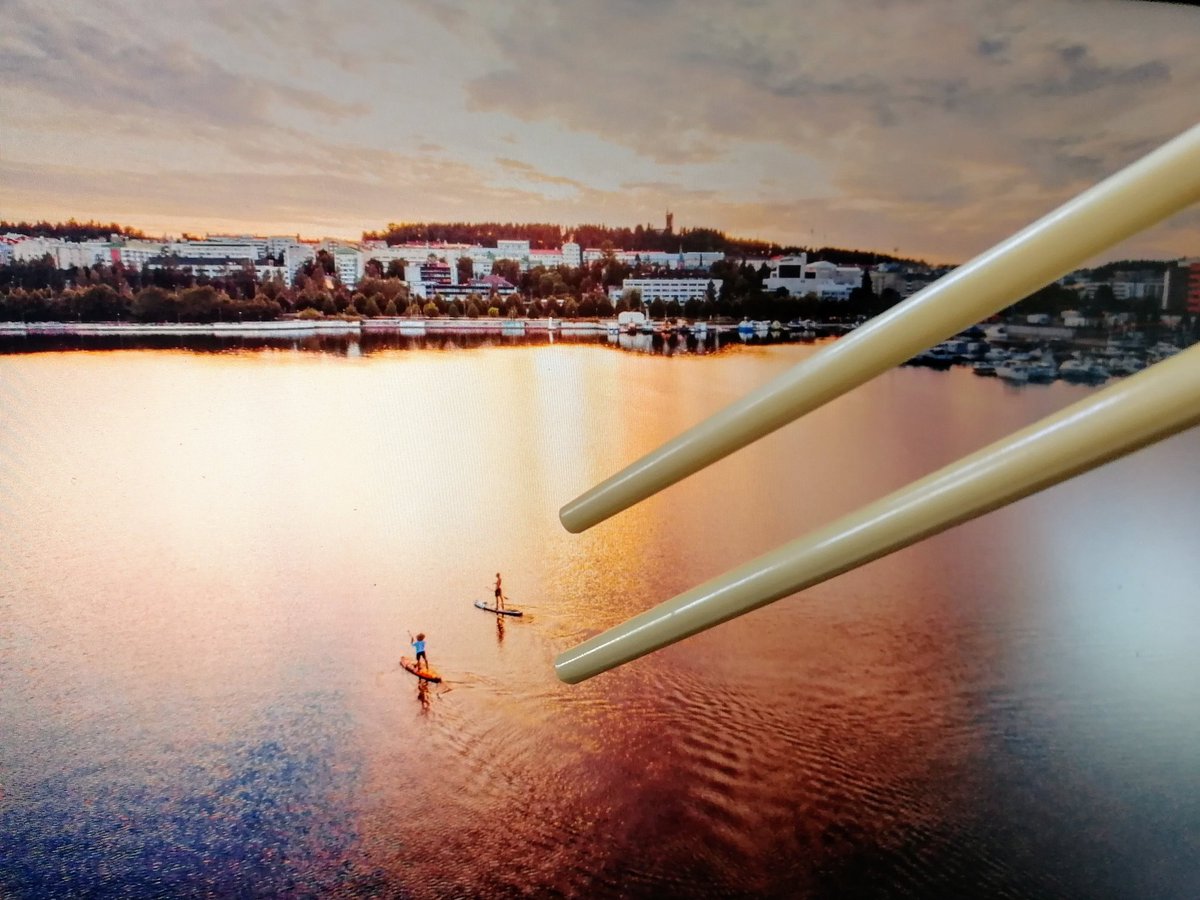 MSaloniemi's tweet photo. Järvi-Suomi suppaa kohti olympialaisia. The Finnish Lakeland heading for #Tokyo2020 #lakelandfinland  #MetsaPavilion @BusinessFinland @teamfinlandfi @FinEmbTokyo https://t.co/LAfynPxa4N