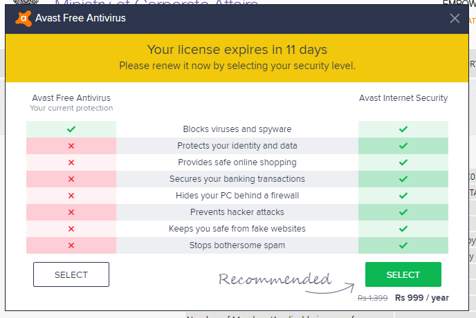 IAlexShabu's tweet photo. @avast_antivirus  Avast is the new adware 🙄 https://t.co/F3t0LCGUCU