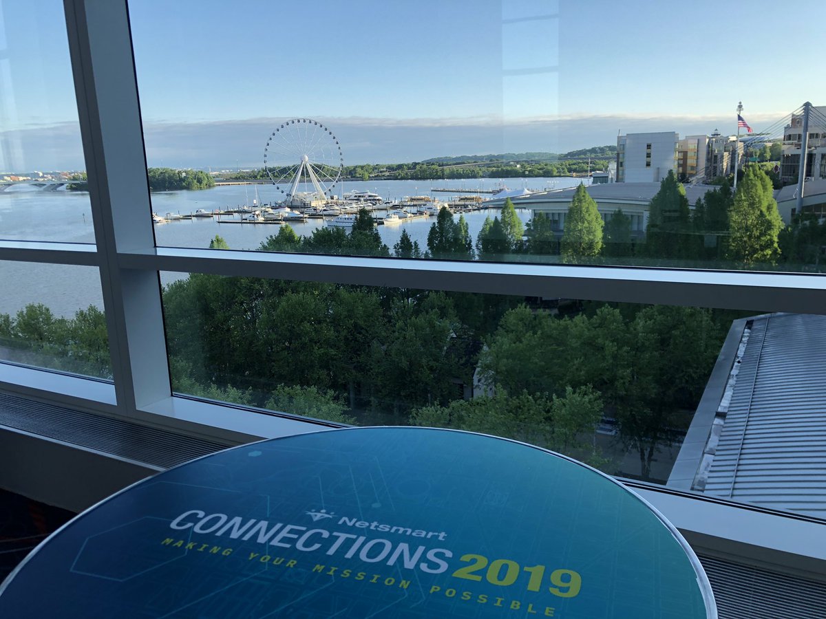 Day 2 in DC for CONNECTIONS2019 - amazing care providers gather to power their caring missions with #netsmart technology  #conn19