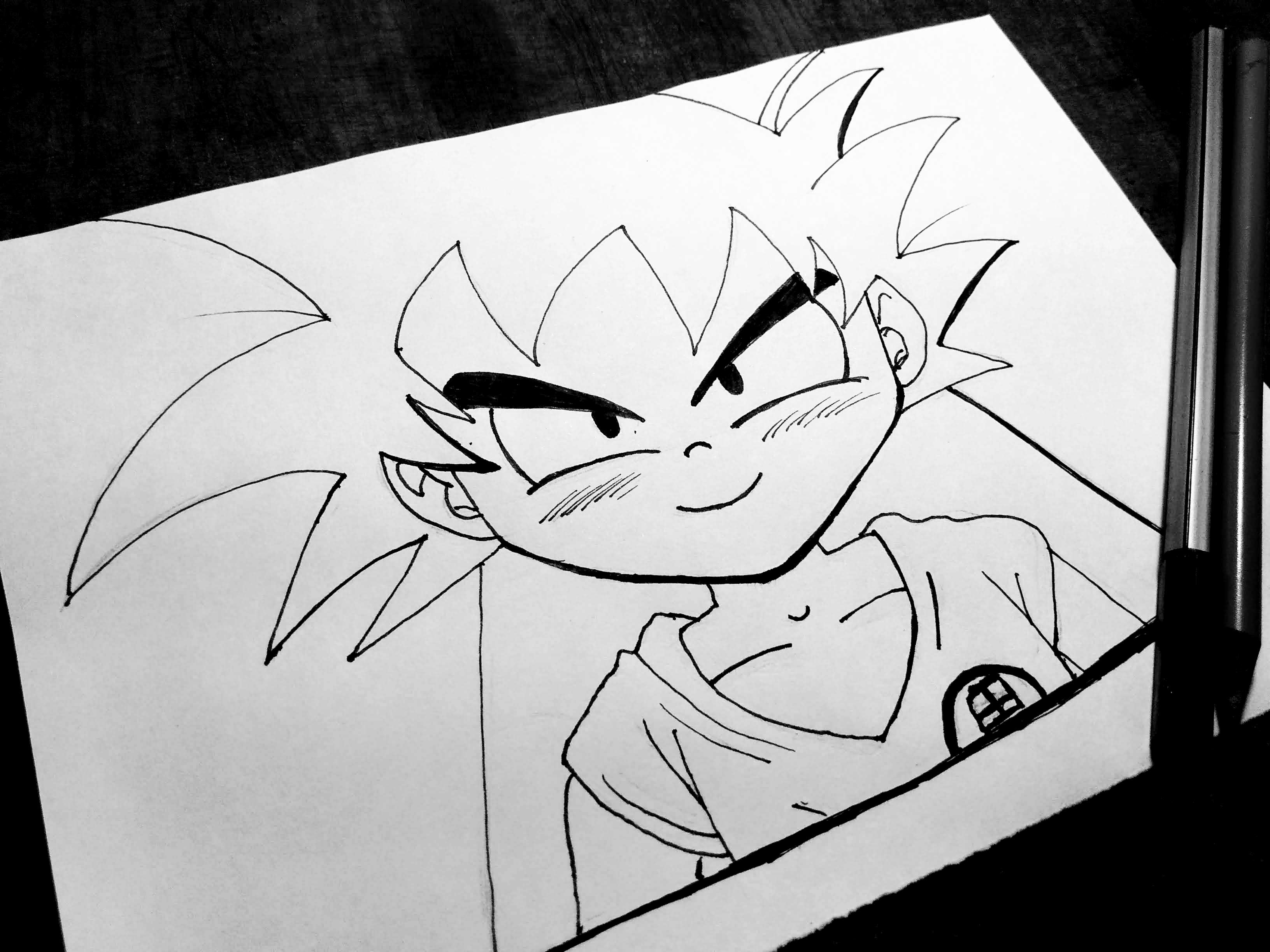 COMO DESENHAR O SON GOKU CHIBI