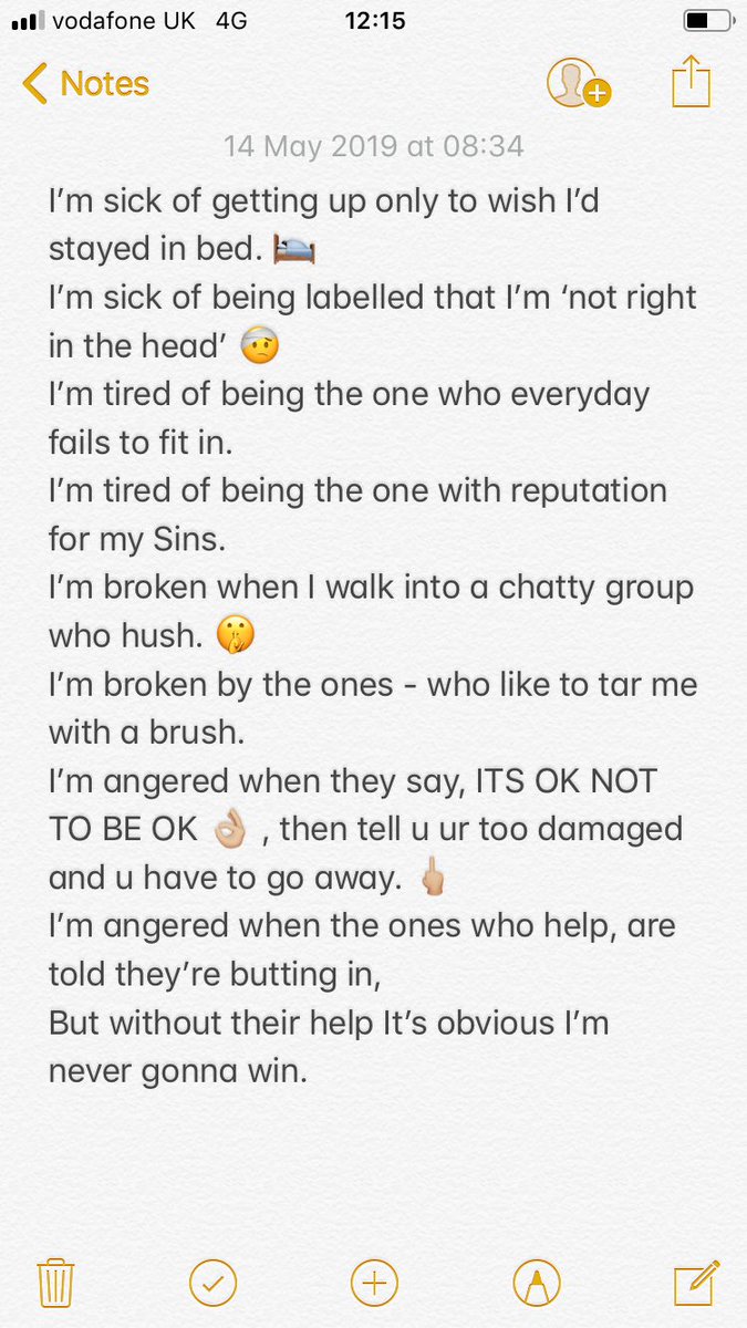 fire_rhyme's tweet image. I wrote this last night coz I #couldntSleep Being #Misunderstood &amp;amp; #isolated sucks! IS IT OK NOT 2B OK? If  it wasn’t for 1 or 2 decent people I would of given up by now #mentalhealthawarenessweek2019 #wearenotAsgoodaswesayweare #angry #Sick #tired #ptsd #firefighter #underfire