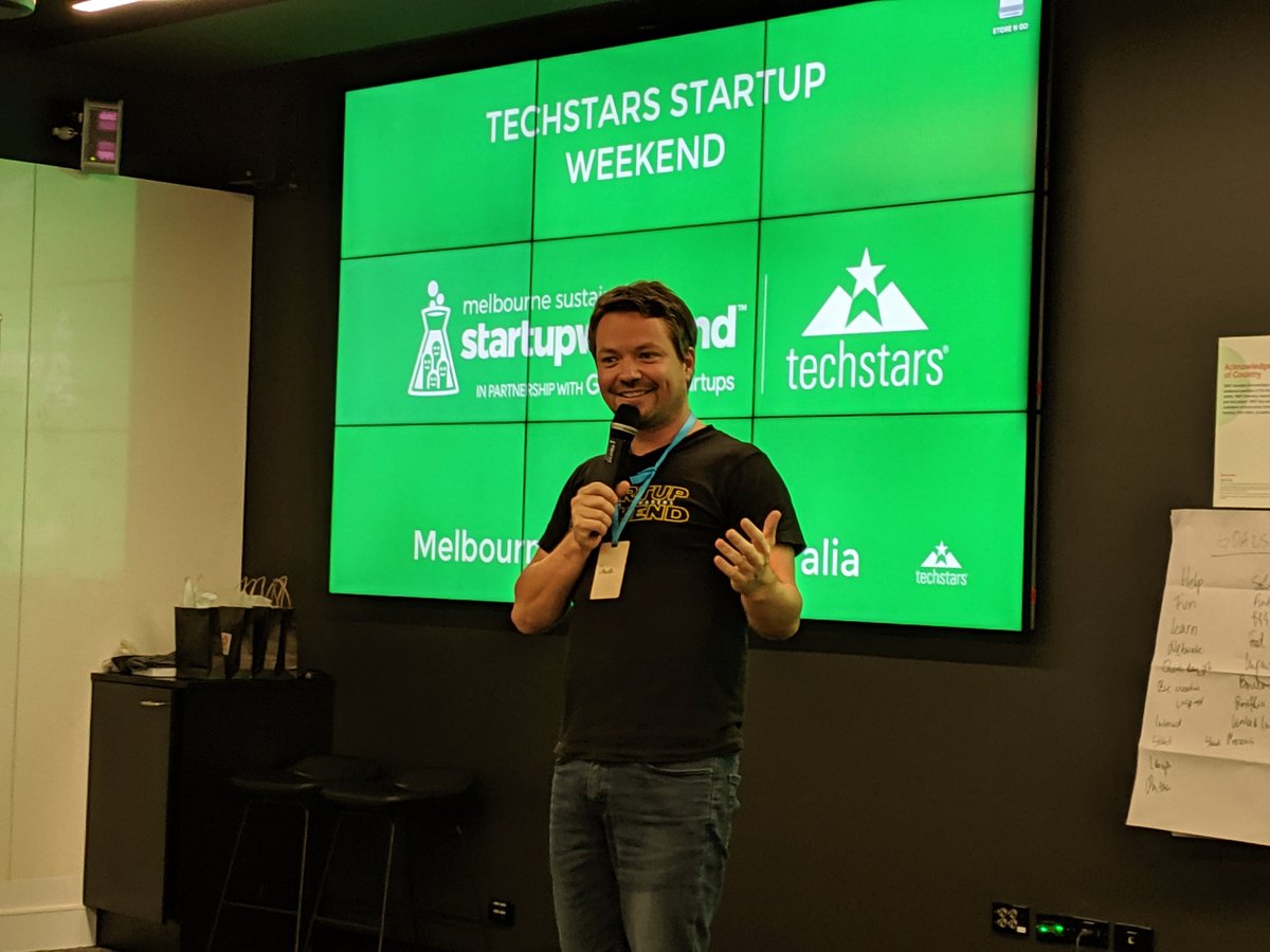 SWMelb's tweet photo. Massive thank you to our MC who flew down from Rockhampton for the weekend!
@Daniel_Johnsen has been part of 30+ Startup Weekends globally and really brought the vibes to town for our Melbourne edition!
👏👏👏
#SWMelb #EpicMC #Thankyou https://t.co/WIcht18iVB