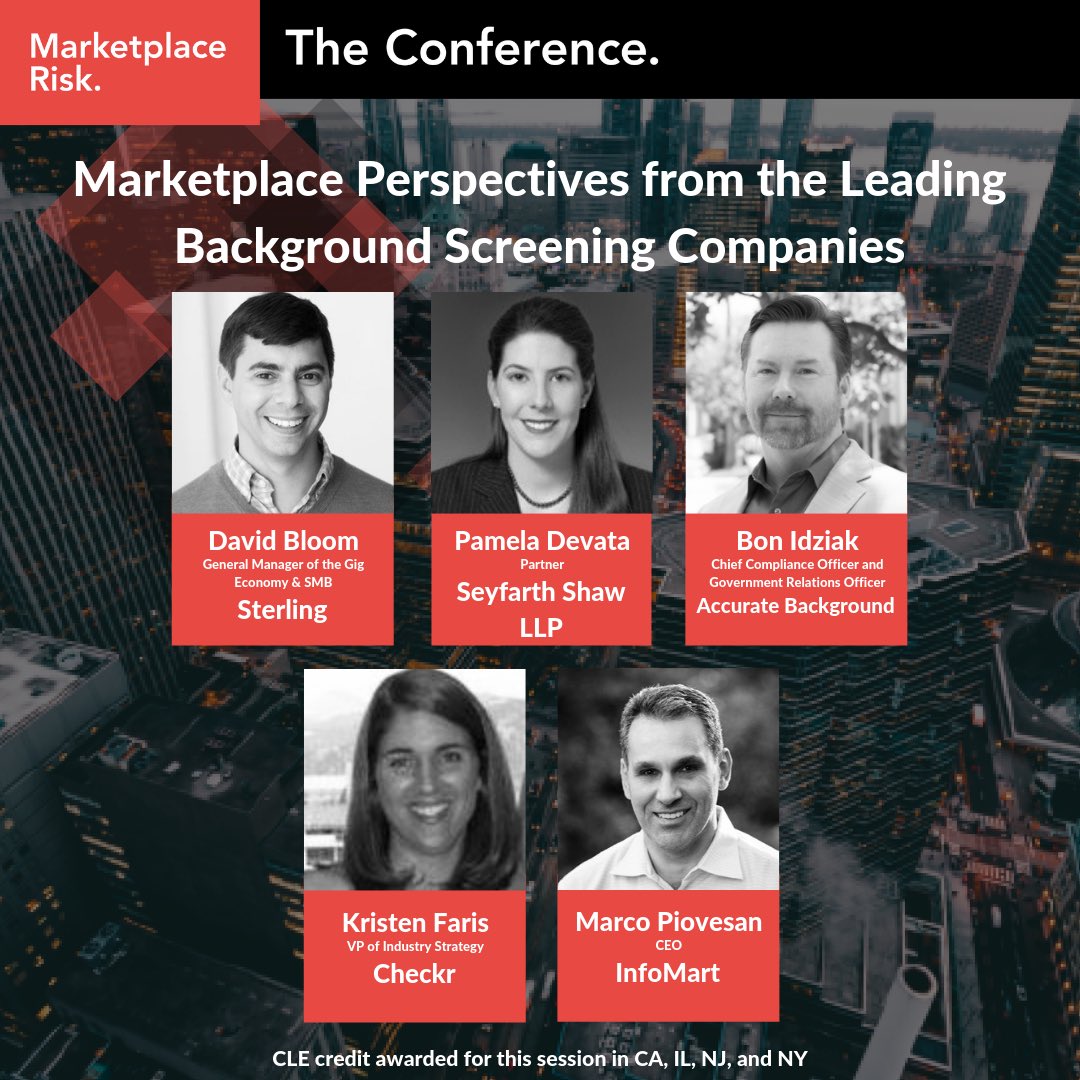 pdevata's tweet image. Looking forward to this panel I’m moderating next week!  Come join us. Register at marketplacerisk.com

May 20 - 23, 2019, San Francisco, California #marketplacerisk