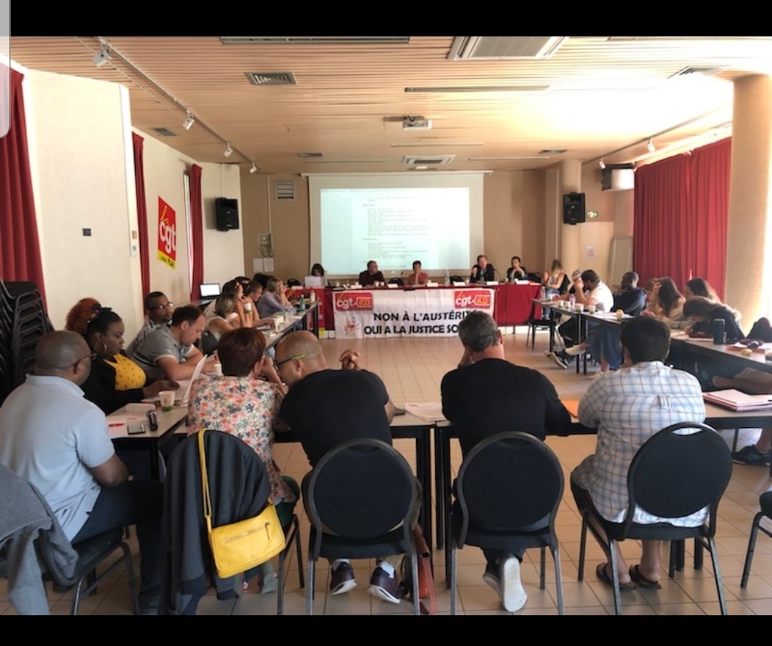 Le congrès national de la CGT PJJ! 
Ça se passe maintenant !