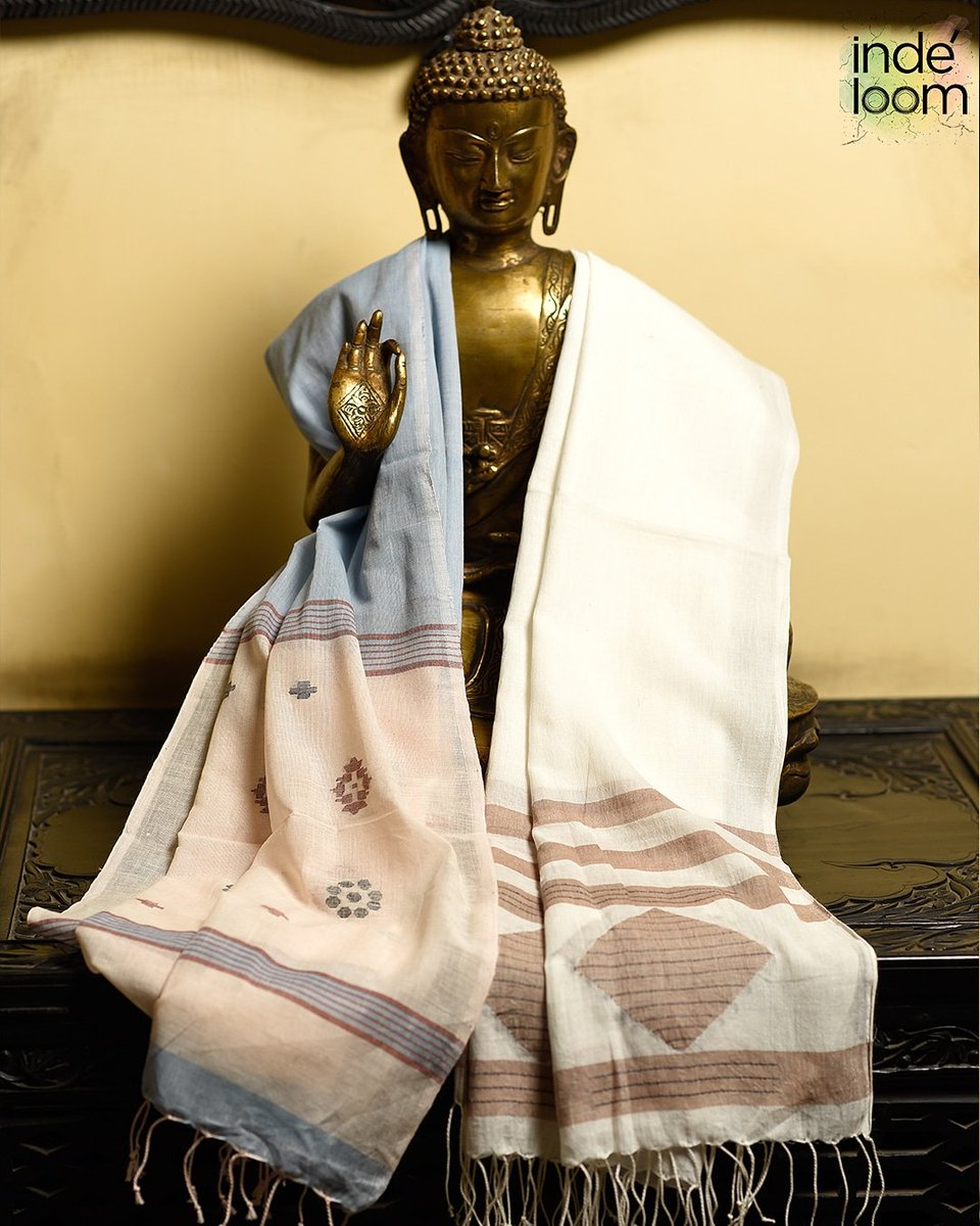 IndeLoom's tweet photo. #Jamdani #dupatta to give an edge to your wardrobe.
.
DM us for price and WhatsApp us at +91 7287900080.
Follow us for more exclusive collection https://t.co/MOmVBNUR8x