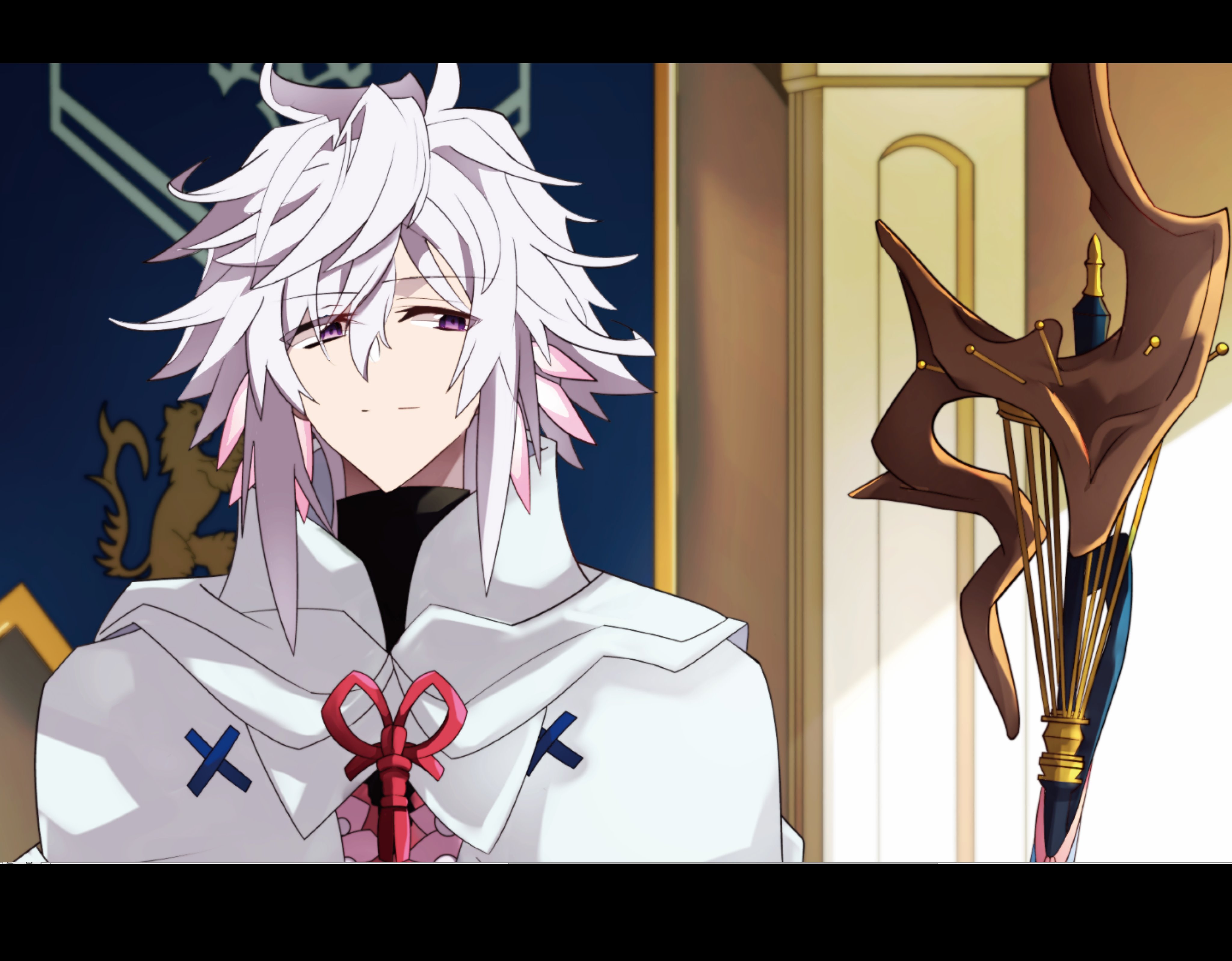 乃木電機 冬コミ新刊委託中 Di Twitter そういや忙しすぎて最近絵をうｐできてないけど 時間がない中でもちょこちょこ作業してるです報告 これは夏の本に載るかもしれないし載らないかもしれない円卓 イラストのマーリン部分抽出 加工前 加工するとぼかしちゃう