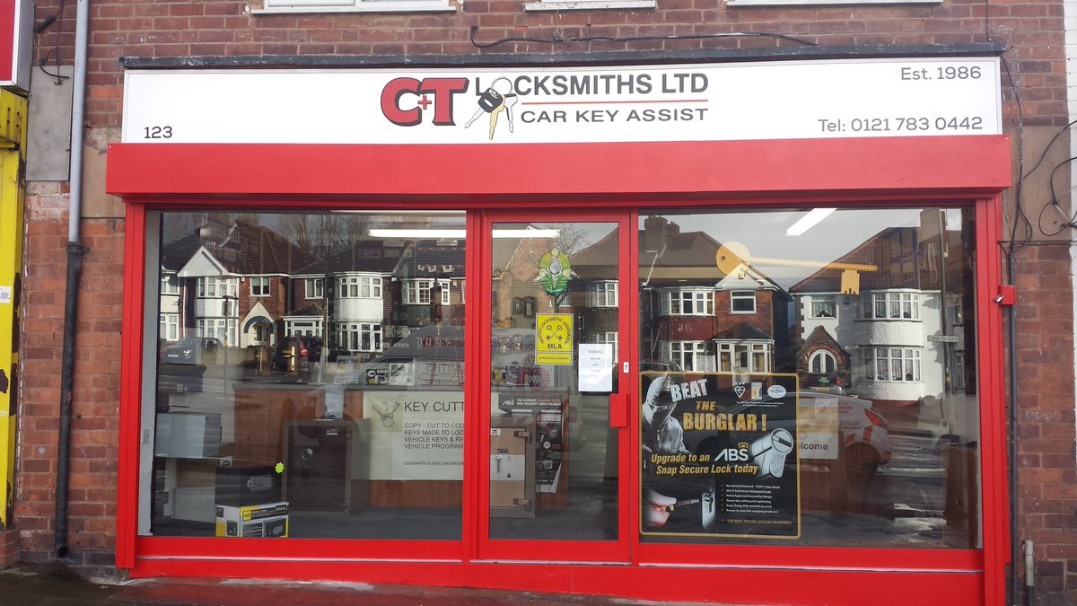 C & T Locksmiths Ltd tweet media