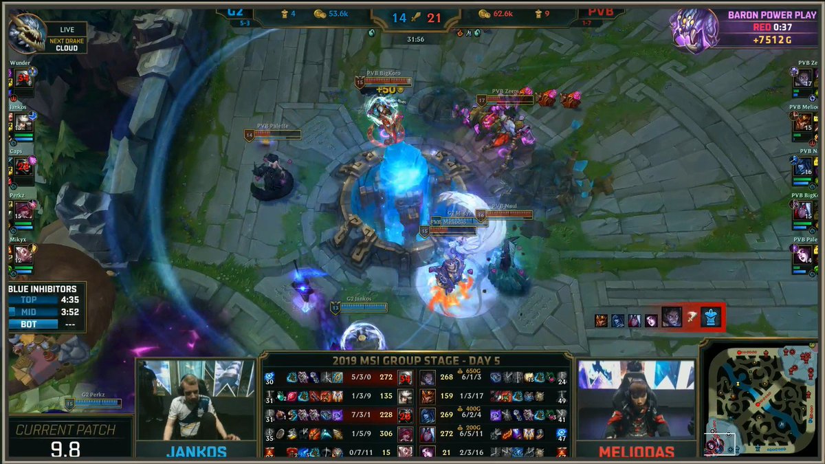 LoL_WorldEvents's tweet photo. The hometown fans in Hanoi erupt as @MrBuffalo7🇻🇳 comeback to clinch a second VICTORY over @G2esports🇩🇪 as they look to be ramping up on the final day
#MSI2019 #PVBWIN #VCS https://t.co/l1XuvigGQD