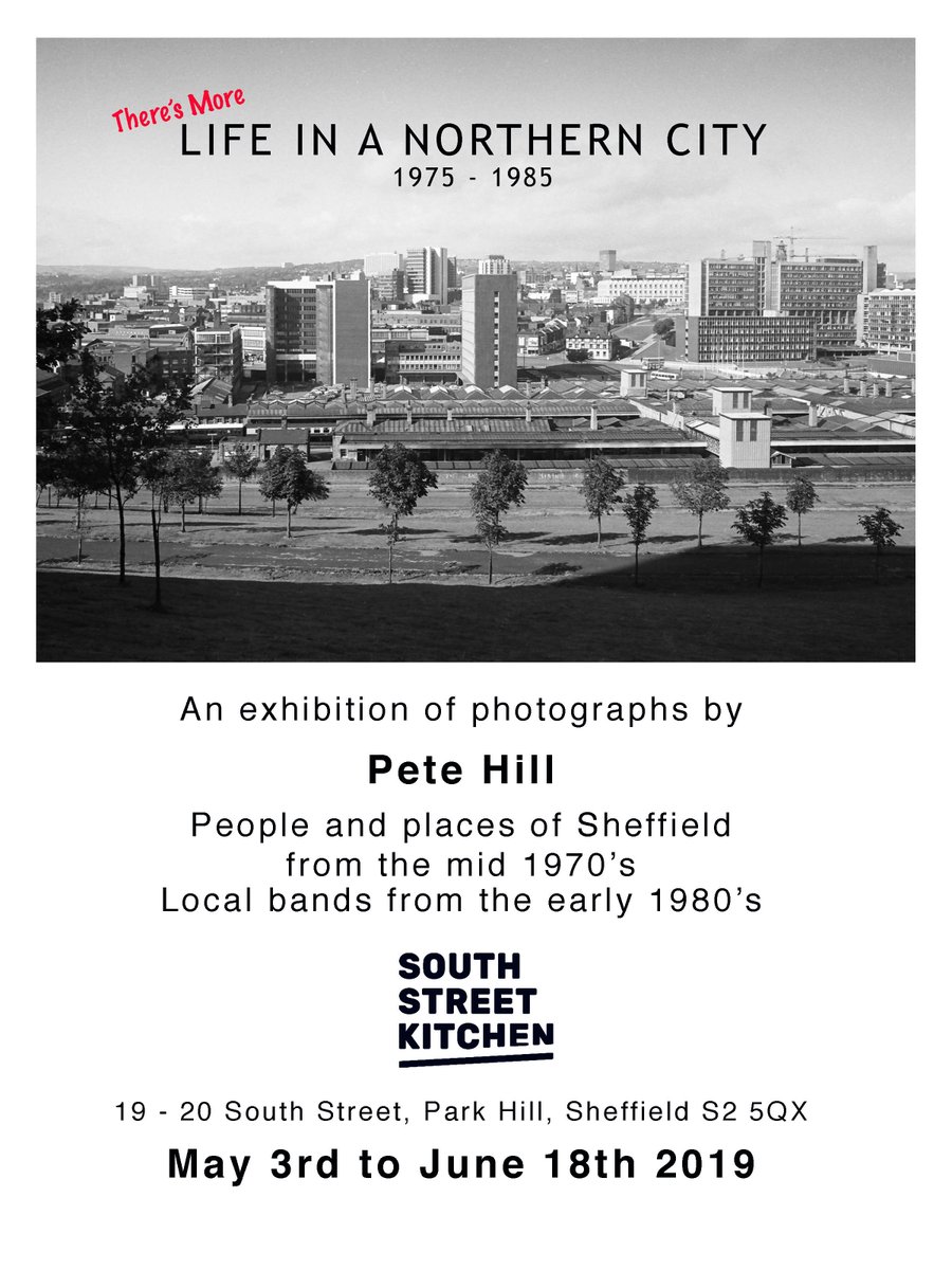 Check out Pete Hill's photos of Sheffield & it's people from the 70s & 80's at South Street Kitchen until June 18th!
southstreetkitchen.org