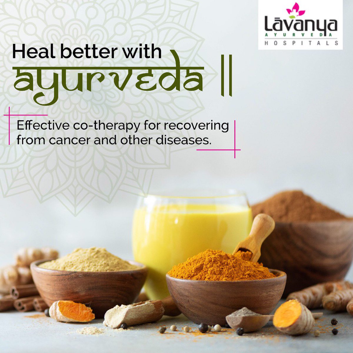 Contact us to know more about Ayurvedic remedies and treatment for an effective healing journey. Call us at 9838506878.
.
.
.
#ayurveda #ayurvedalife #AyurvedaEveryday #ayurvedafood #ayurvedaheals #ayurvedalifestyle #ayurvedatreatment #cancer #cancertreatment #ayurvedaclinic