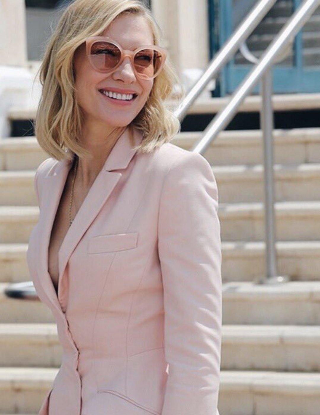 Happy birthday to Cate Blanchett, the talented actress and amazing woman who invented wearing suits! 