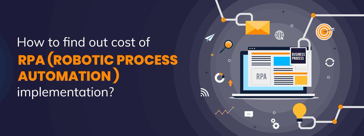 silvertouchind's tweet image. Robotic process automation (RPA) is a significant step to digitizing processes that enable companies to automate tasks to expedite processes. Know how to calculate the real cost of implementing RPA project here bit.ly/2PZNKzh
#RPA #roboticprocess