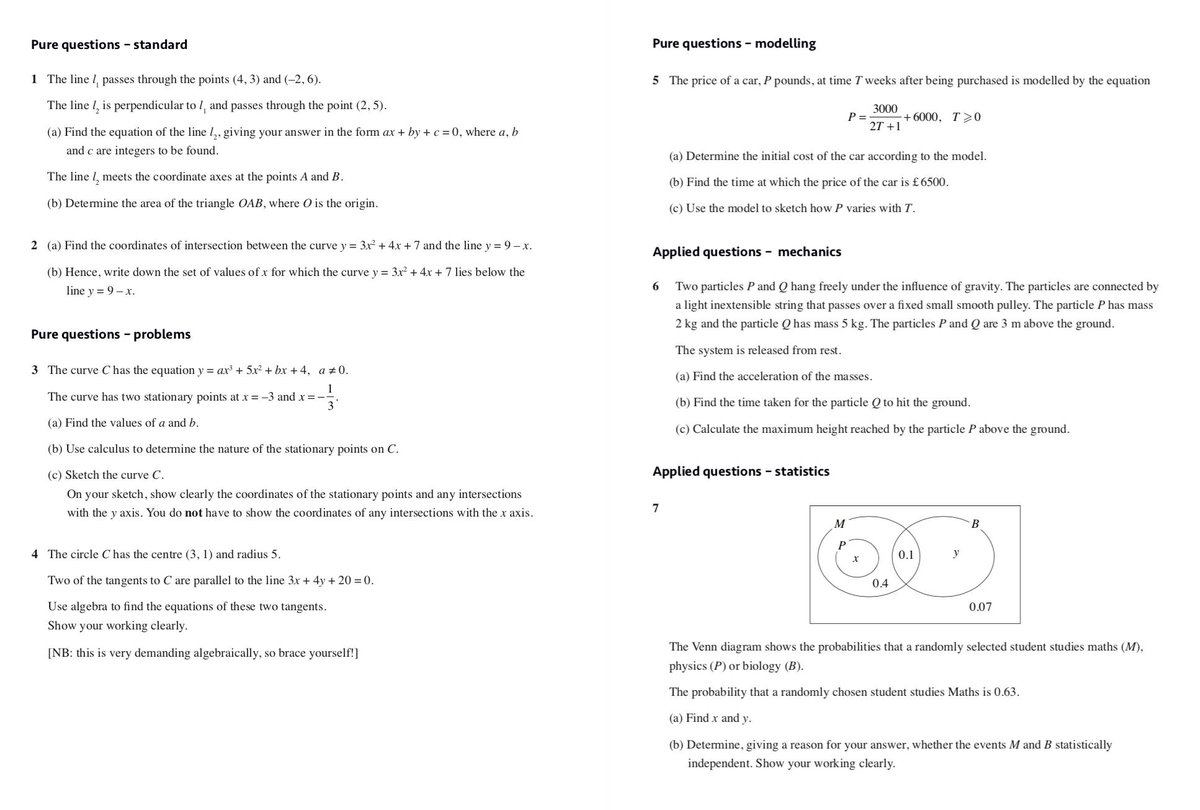 **1 day to go**

You can now access the FINAL question sheet in our AS Level Question Countdown at crashmaths.com/as-level-count… 

Good luck to all students sitting AS Maths, Paper 1 tomorrow!! We hope that our resources have been helpful in your revision  #mathschat