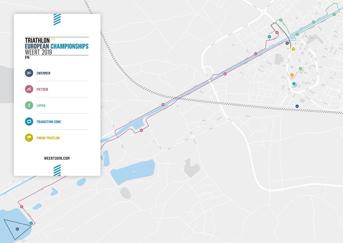 Benieuwd naar de routes van het EK Triathlon in Weert? Kijk dan snel op onze website: weert2019.com/parcours/ #Weert2019 #Triathlon #ETU