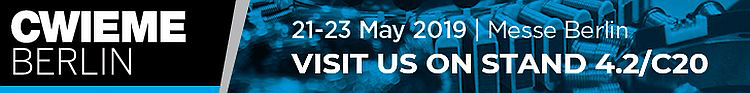Nicht verpassen! Nächsten Dienstag startet die #CWIEME in #Berlin. Besuchen Sie uns in Halle 4.2 am Stand C20. 
Wir freuen uns auf Ihr Kommen.