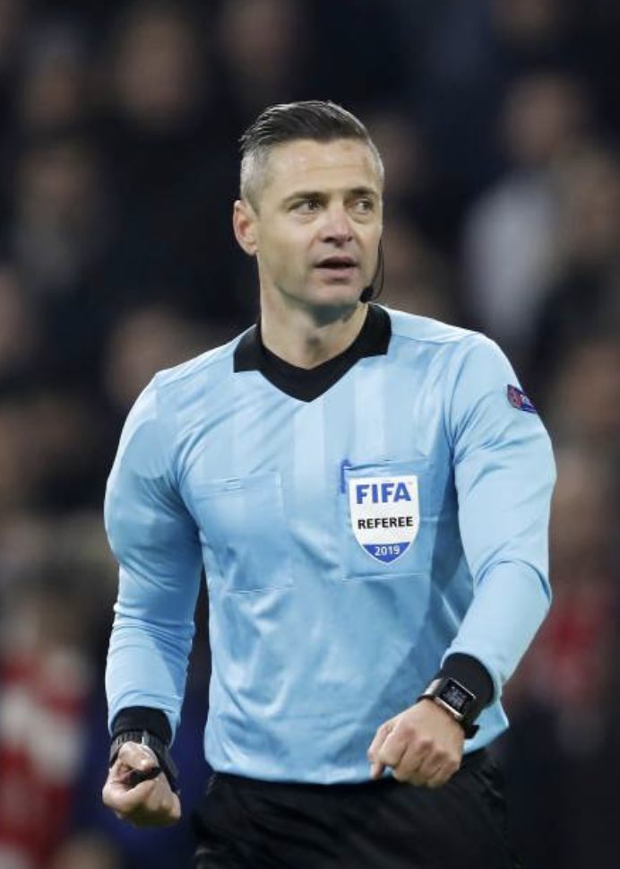referee_fan's tweet photo. #BREAKING Damir Skomina from Slovenia will referee the 2019 UEFA #ChampionsLeague final between Tottenham Hotspur and Liverpool FC. Many congratulations!! #UCL #TOTLIV https://t.co/kzT9bC3KKy