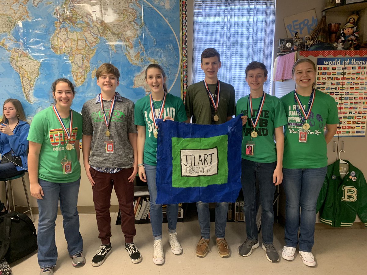 RuizAVID's tweet photo. And finally... announcing the teams who took home GOLD in the second annual AP Human Geography Olympics!!! π₯π₯π₯π₯ #Elemonators #JILART #Snapistan #PluvioFluvia @BrenhamHS https://t.co/HTlomJKYM2