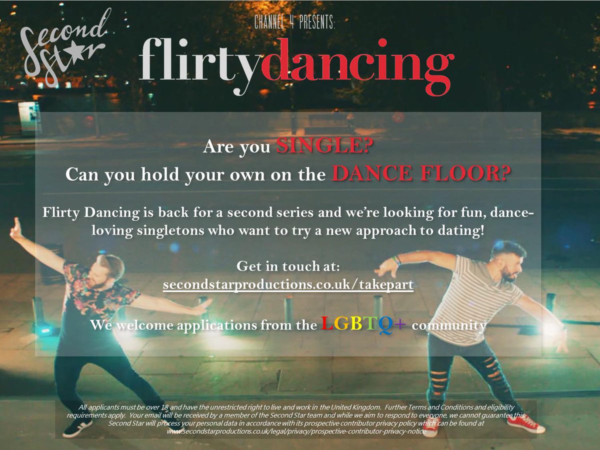 Flirty Dancing is BACK for Series 2. Come and dance with us!!👨‍❤️‍👨🕺👩‍❤️‍👩💃