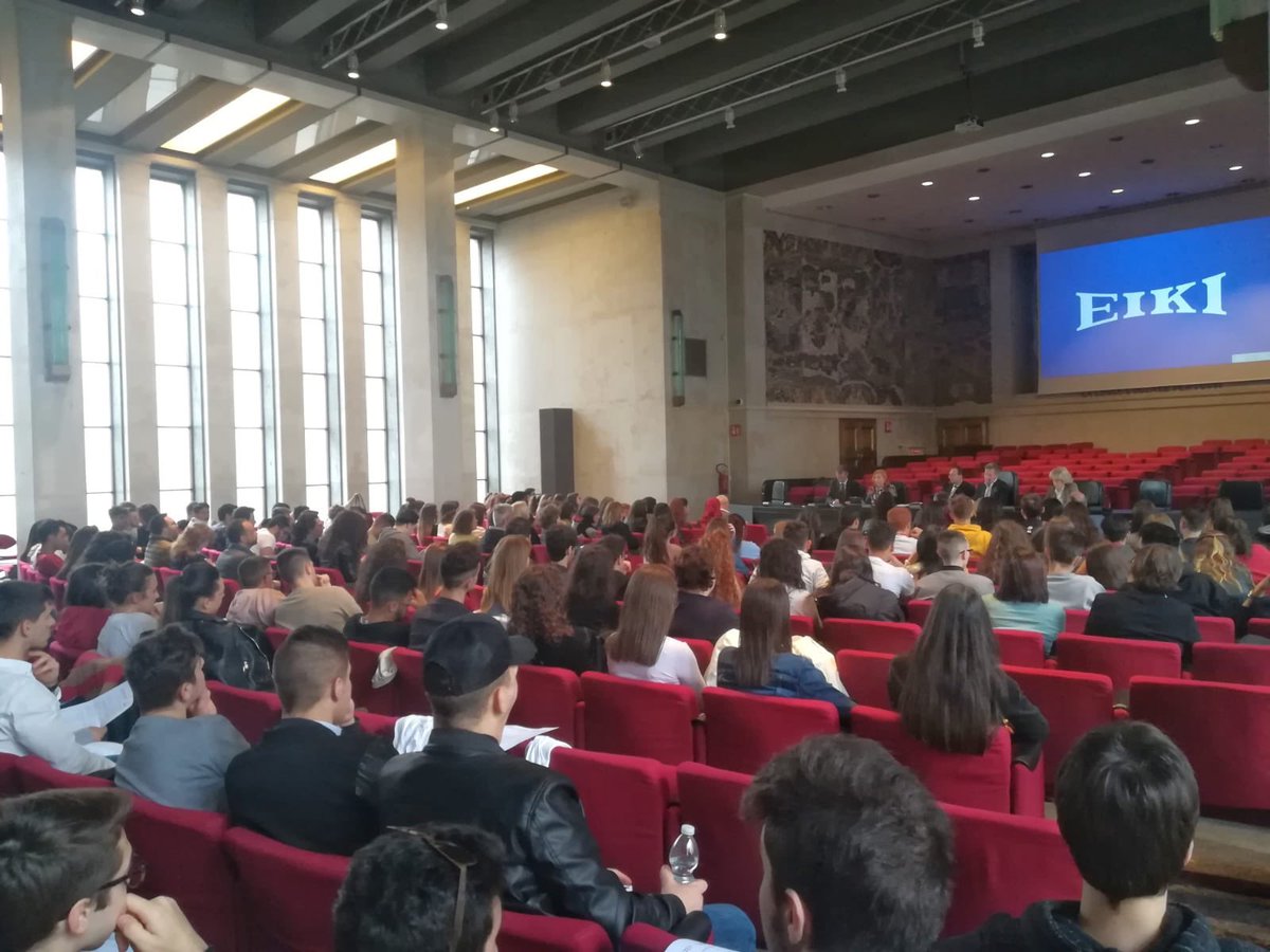 Notte bianca della legalita’ sabato 11 maggio 2019 palazzo di giustizia di Milano 200 studenti delle scuole superiori all’iniziativa dell’Anm per parlare di legalità, terrorismo, criminalità organizzata, droga  e  cybercrime