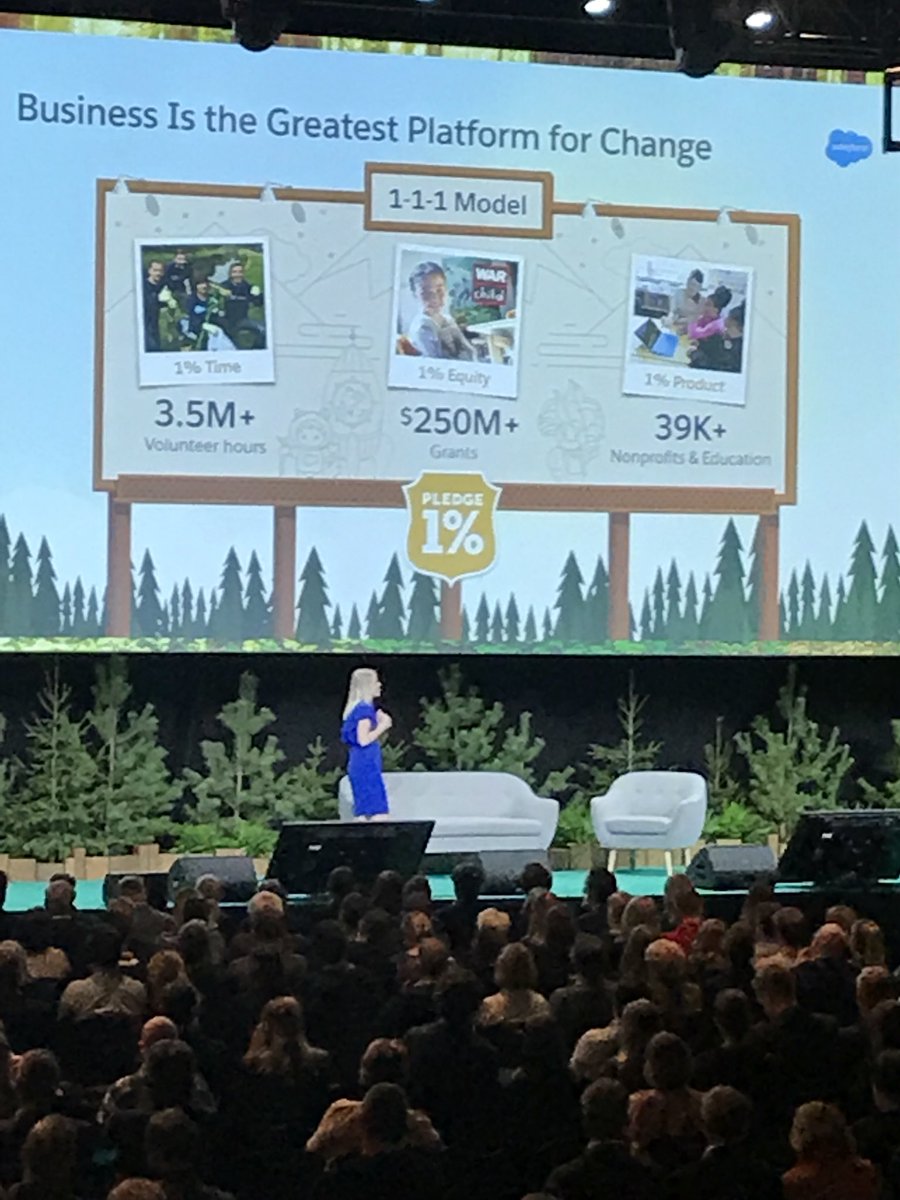 NSinkkonen's tweet photo. Arvot ja pienet teot muutoksen ajureina - upea Jenny Tallholm lavalla vaikuttamassa tänään isoilla teoilla #muutetaanmaailma #arvot #yrityskulttuuri #Salesforce #SalesforceBasecamp @JennyTallholm @SalesforceFI https://t.co/aYOSIxkTpF