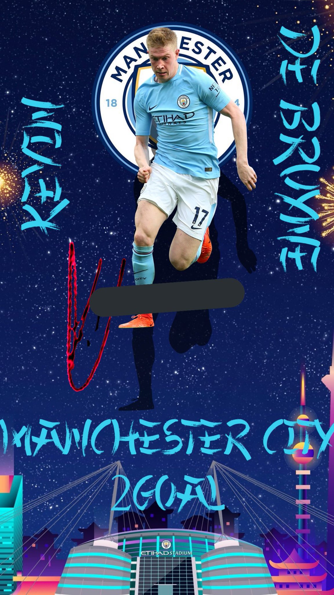 G 壁紙 デブライネ特別ｖｅｒ いいねとrtで配布 Mancity Manchestercity マンチェスターシティ デブライネ Debruyne サッカー壁紙 拡散希望